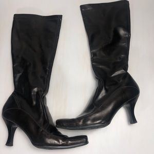 Franco Sarto Bronze Heel Boots Size 7